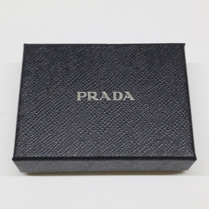 PRADA 1PG222 Saffiano Metal Leather Black