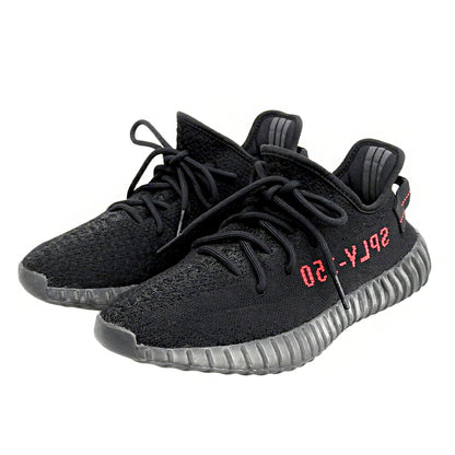 Adidas YEEZY BOOST 350 V2 Black Sneakers Size 8