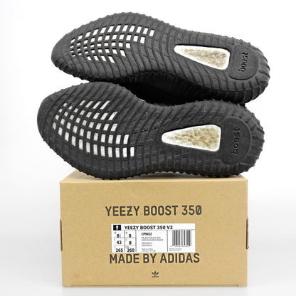 Adidas YEEZY BOOST 350 V2 Black Sneakers Size 8