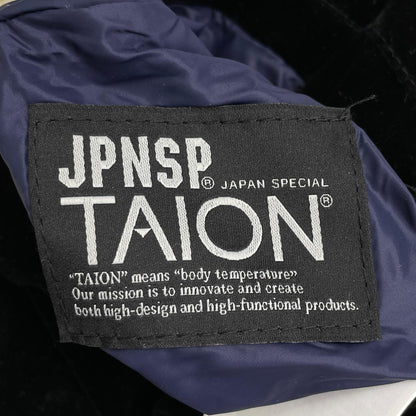 TAION Velour Tiger Embroidered Jacket Black Size XXL