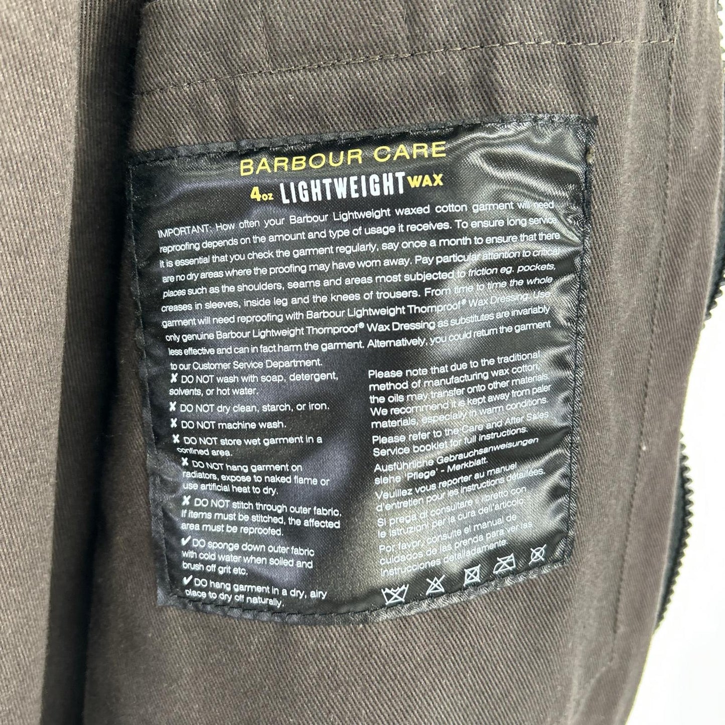 Barbour x Engineered Garments Oiled Jacket Green Size S