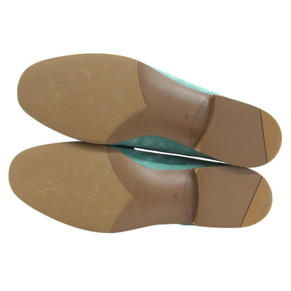 42ndROYALHIGHLAND Suede Horsebit Sneakers Green Size EU 44
