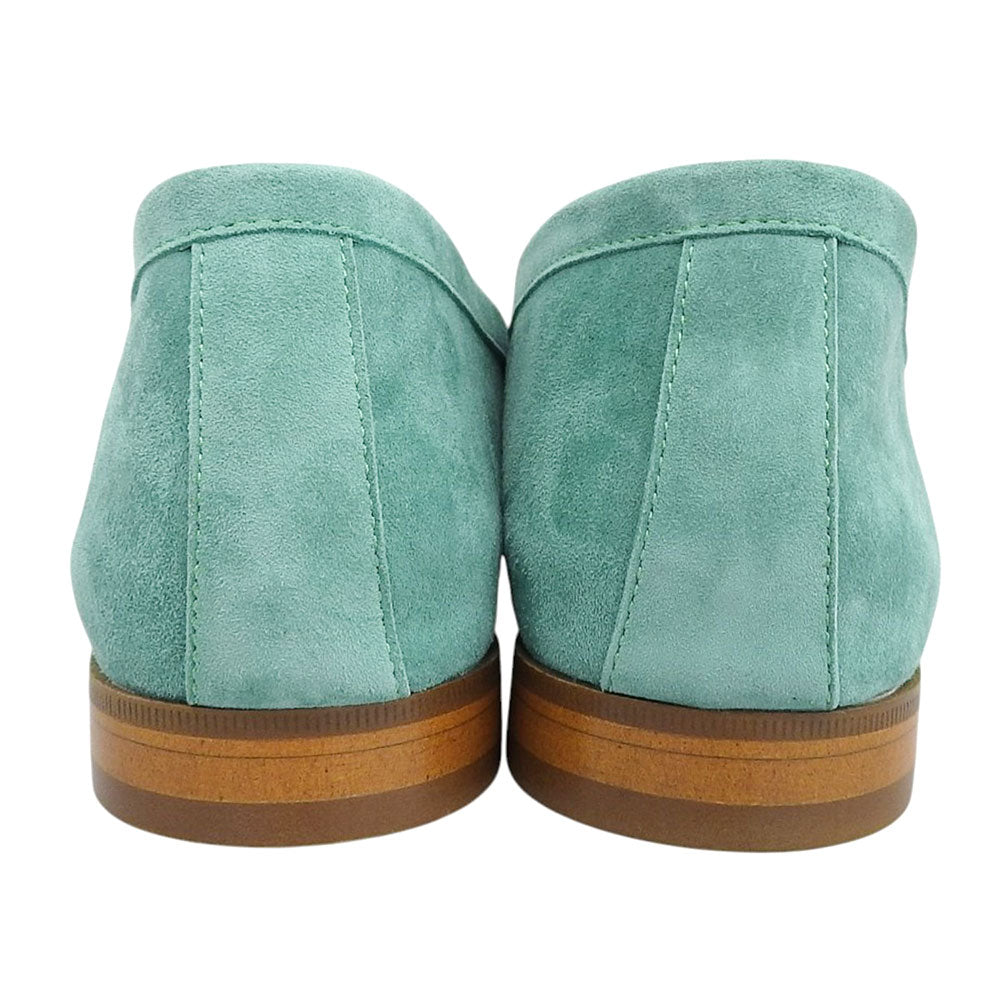 42ndROYALHIGHLAND Suede Horsebit Sneakers Green Size EU 44