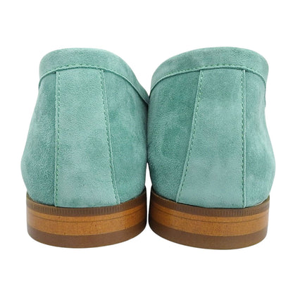 42ndROYALHIGHLAND Suede Horsebit Sneakers Green Size EU 44