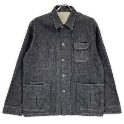 Jimba's 13oz Denim Safari Work Jacket Black Size L