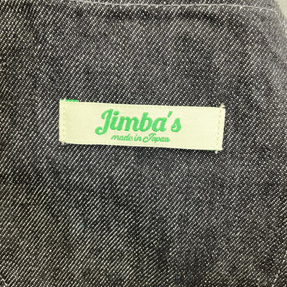 Jimba's 13oz Denim Safari Work Jacket Black Size L