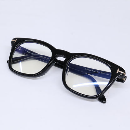TOM FORD TF5870-F-B ECO Blue Light Eyewear Black Size 52x21