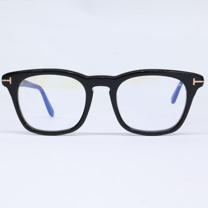 TOM FORD TF5870-F-B ECO Blue Light Eyewear Black Size 52x21