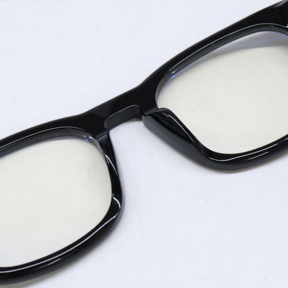 TOM FORD TF5870-F-B ECO Blue Light Eyewear Black Size 52x21