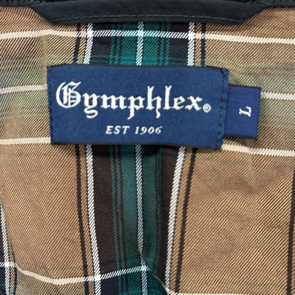 Gymphlex Cotton Poly Zip Jacket Black Size L