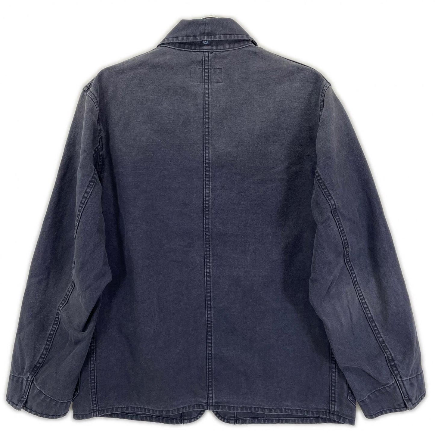 NIGEL CABOURN LYBRO Canvas Coverall Jacket Navy Size 46