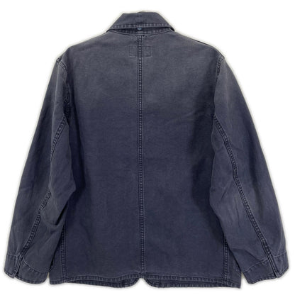 NIGEL CABOURN LYBRO Canvas Coverall Jacket Navy Size 46