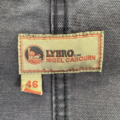 NIGEL CABOURN LYBRO Canvas Coverall Jacket Navy Size 46