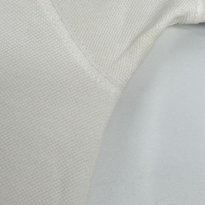 MONCLER White Stripe Polo Size S