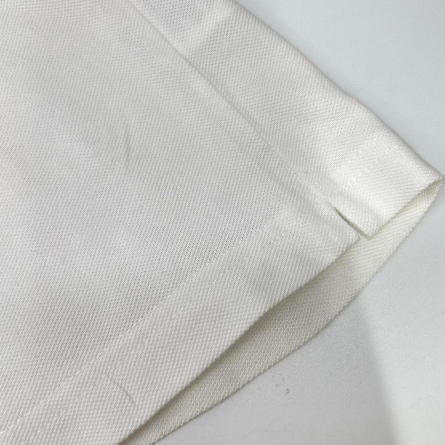 MONCLER White Polo Size S
