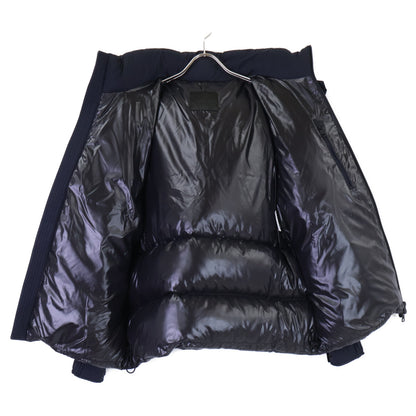 MONCLER MAURES Hooded Nylon Down Jacket Navy Size 2