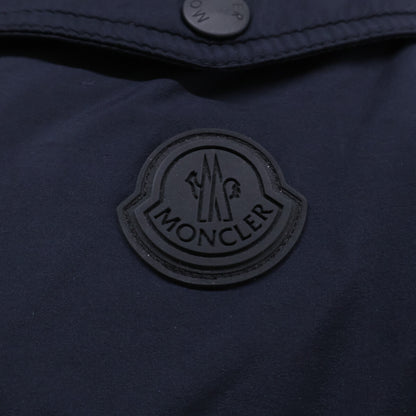 MONCLER MAURES Hooded Nylon Down Jacket Navy Size 2