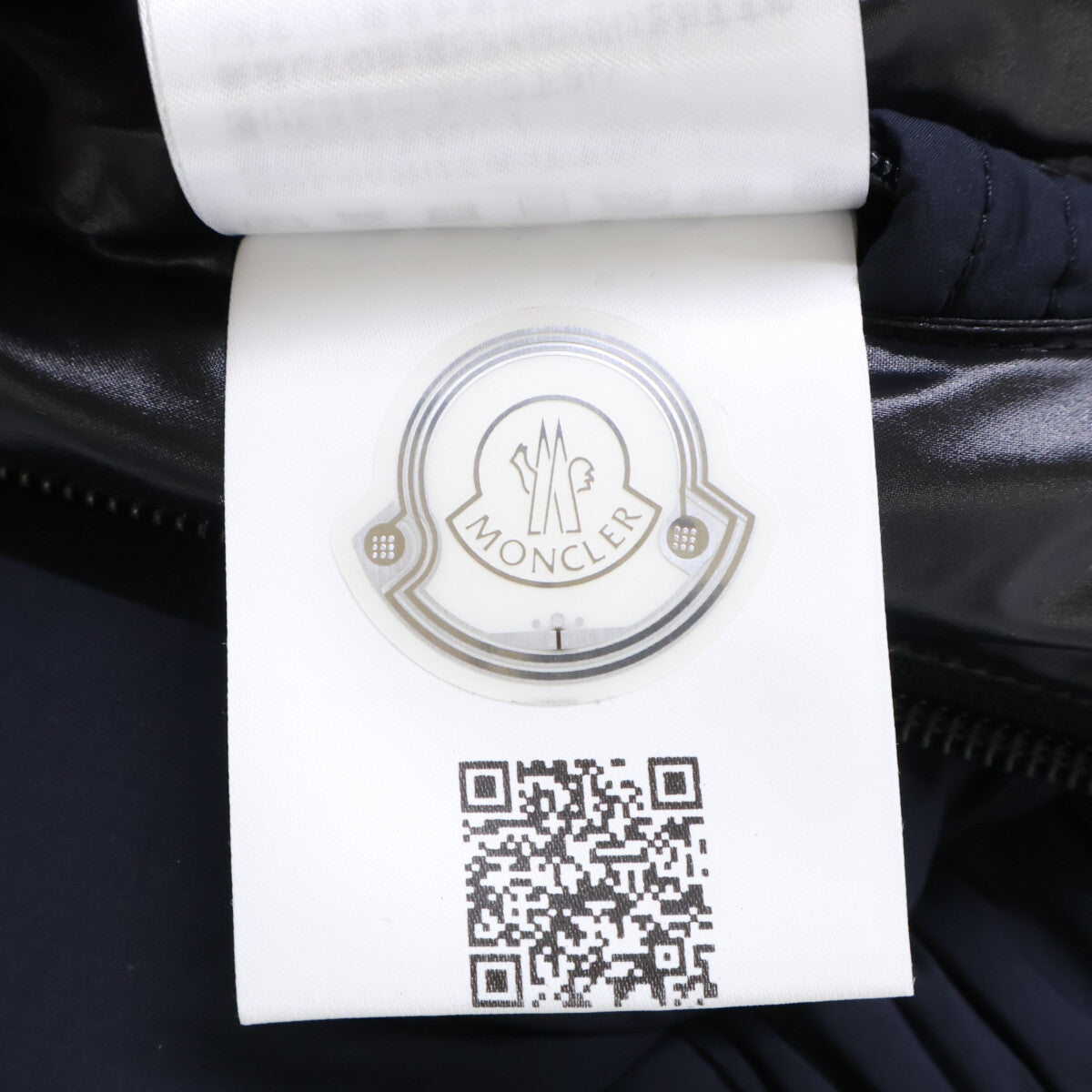 MONCLER MAURES Hooded Nylon Down Jacket Navy Size 2