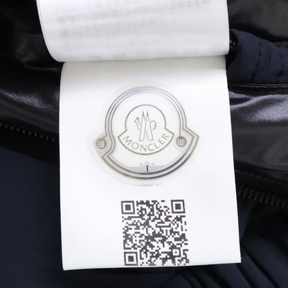 MONCLER MAURES Hooded Nylon Down Jacket Navy Size 2