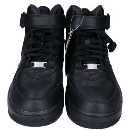 NIKE Air Force 1 Mid SP Supreme Sneakers Black Size 9.5