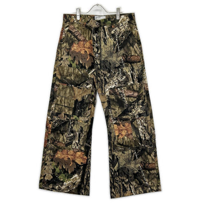 KRAFTWORK Real Camo Cargo Pants Green Size 34