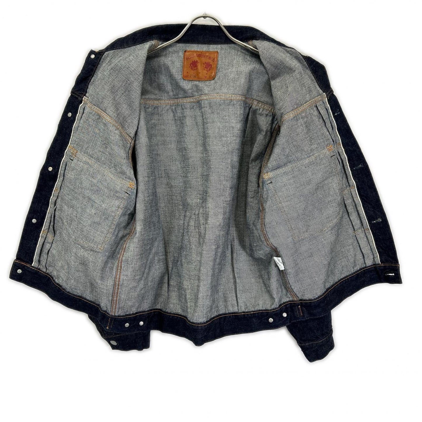 FULLCOUNT Lot2102 Type 2 Super Rough Jacket Blue Size 40