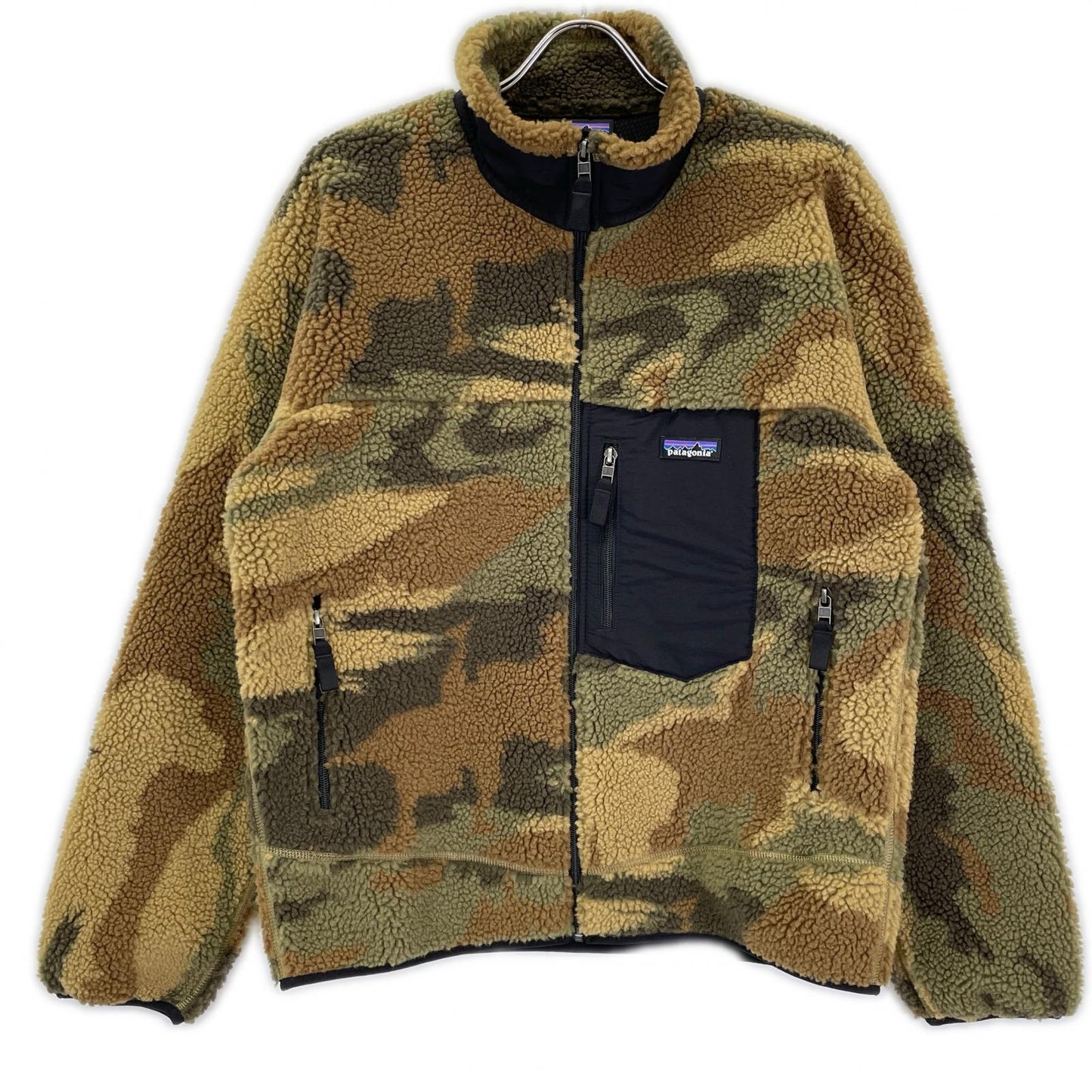 Patagonia Green Camo Retro-X Jacket Size M