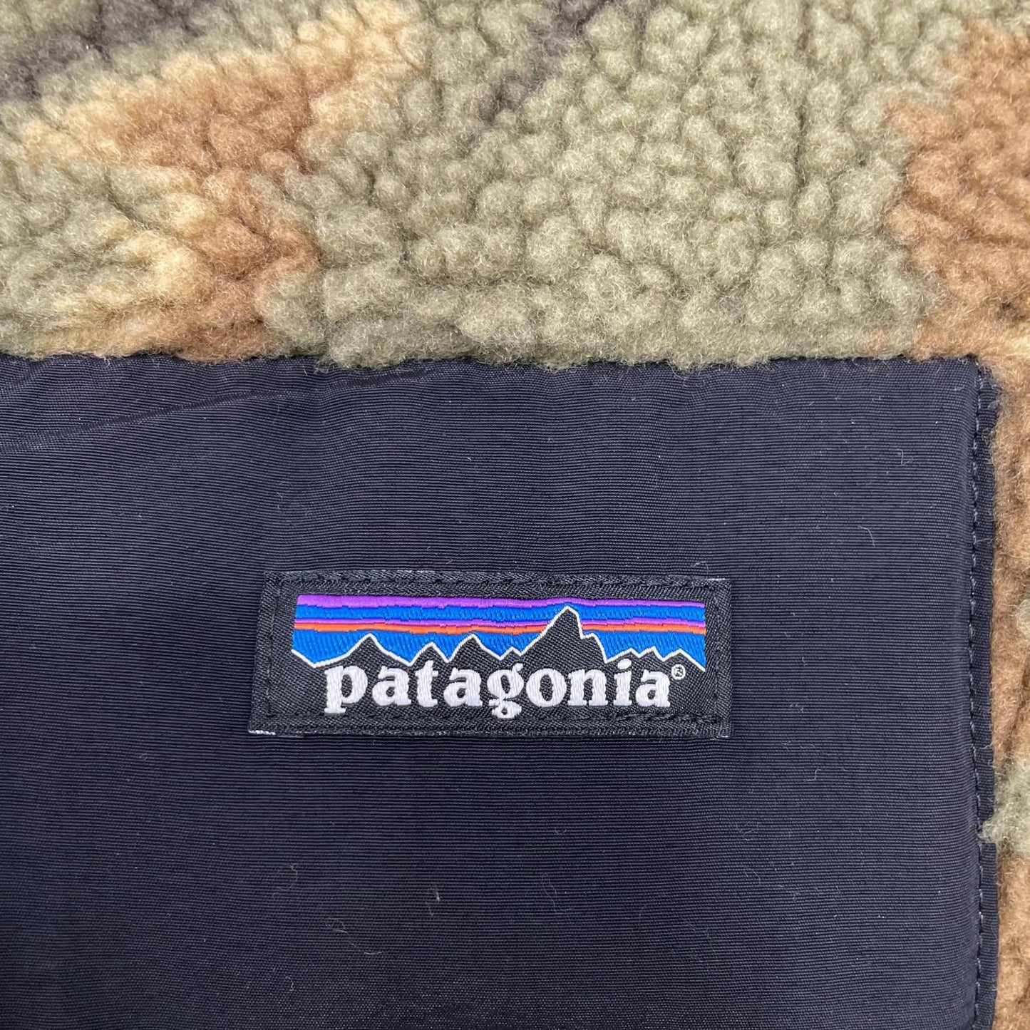 Patagonia Green Camo Retro-X Jacket Size M