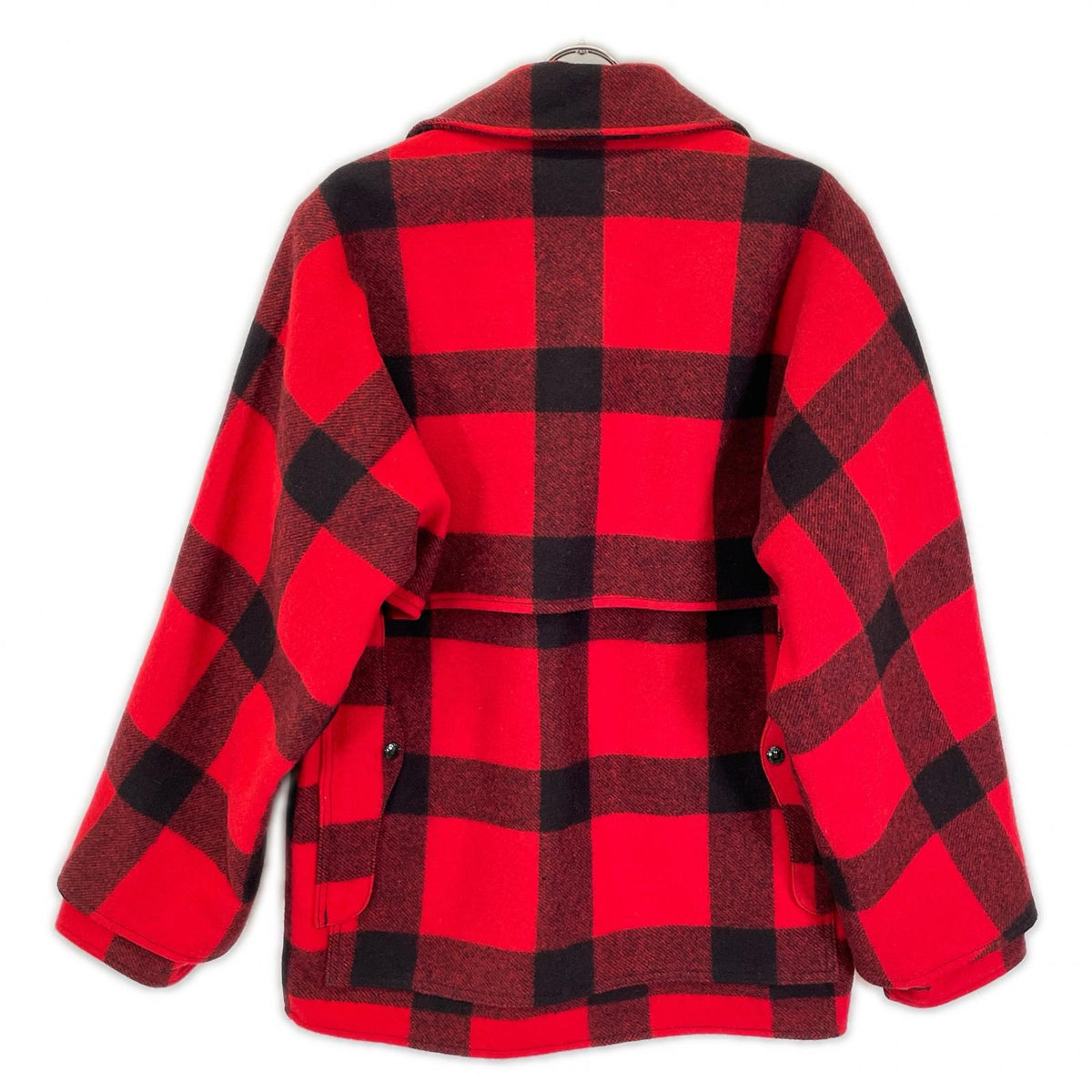 FILSON Red Black Check Double Cruiser Jacket Size 38