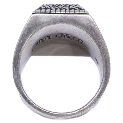 M.G.C. 925 Onyx College Ring ONE SIZE Size ONE SIZE