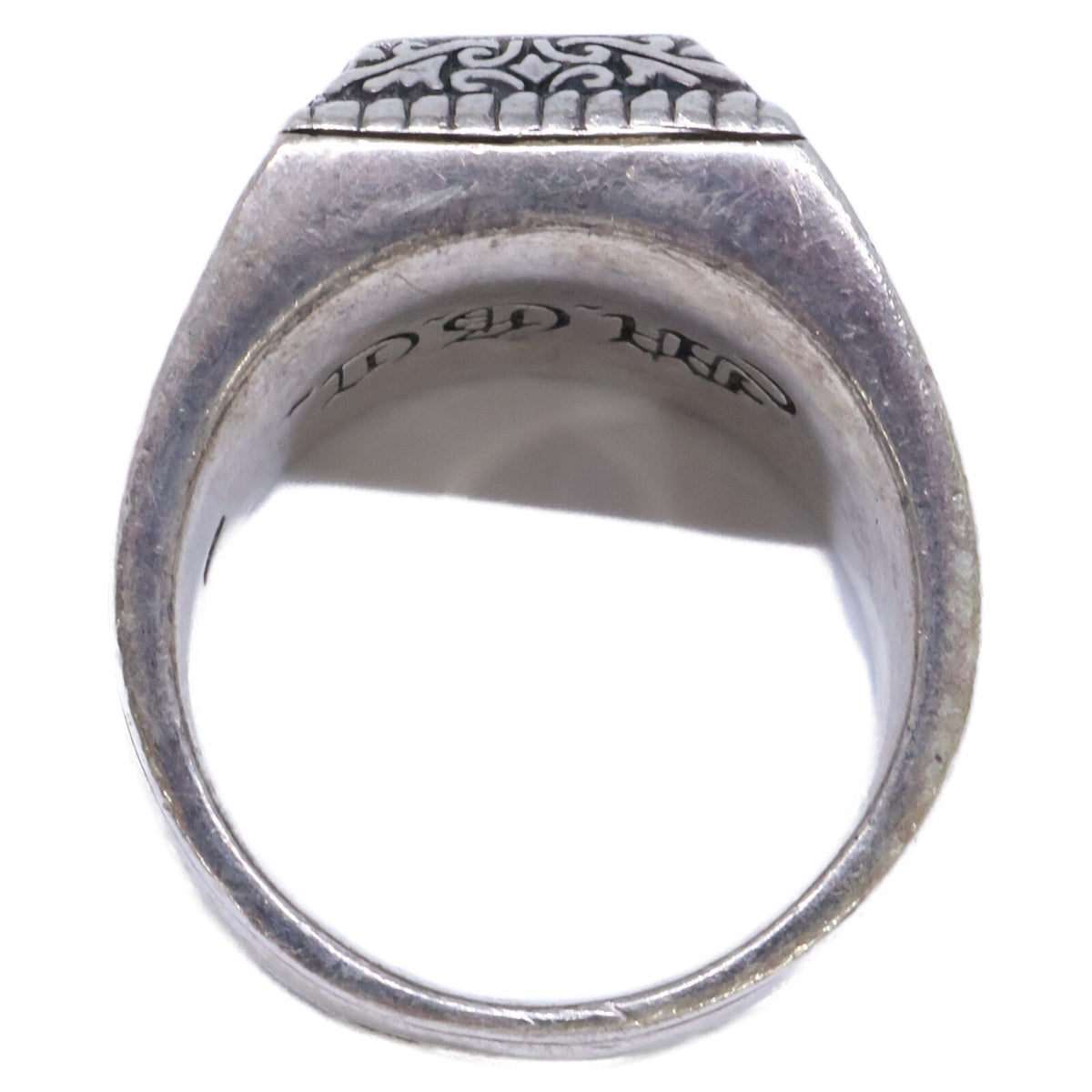 M.G.C. 925 Onyx College Ring ONE SIZE Size ONE SIZE