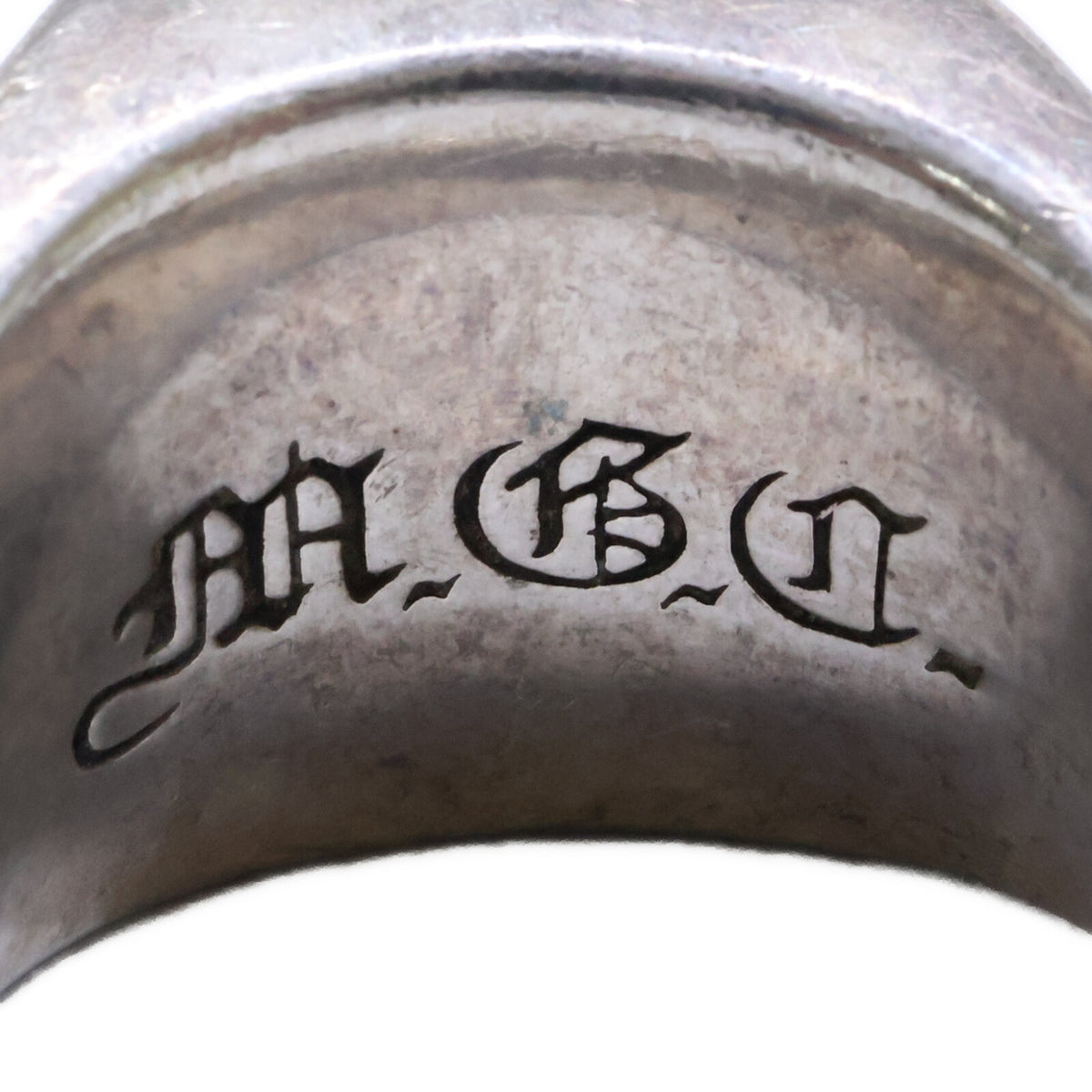 M.G.C. 925 Onyx College Ring ONE SIZE Size ONE SIZE