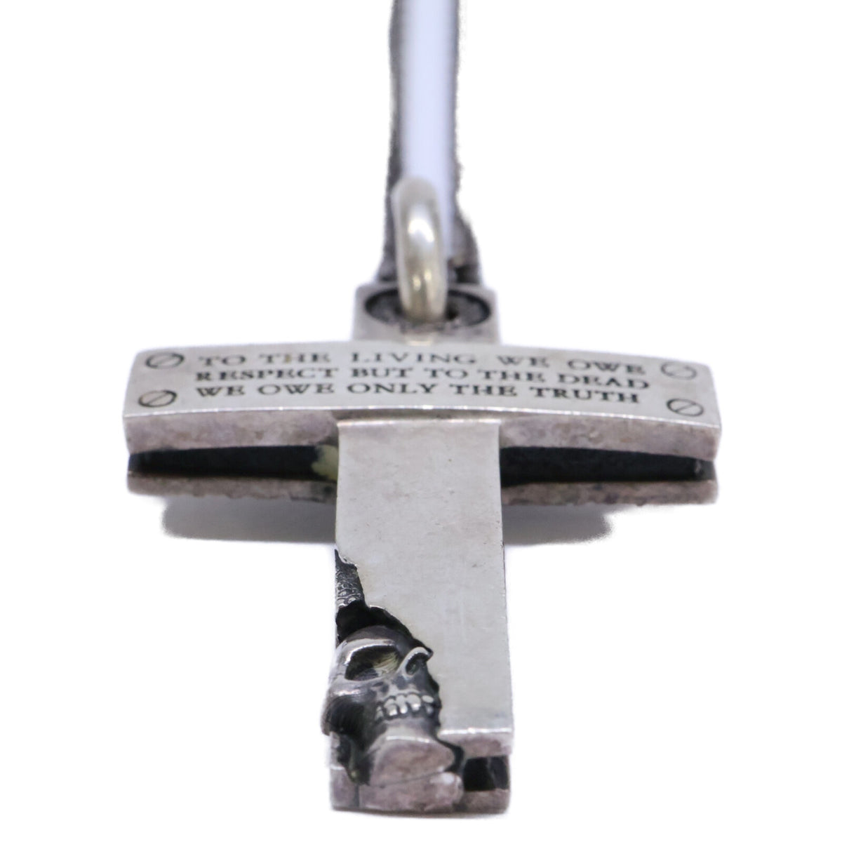 Dr.MONROE SV925 Message Cross Pendant Necklace Size ONE SIZE