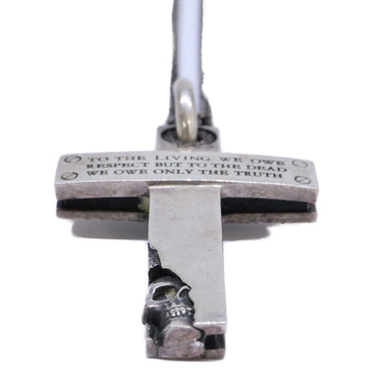 Dr.MONROE SV925 Message Cross Pendant Necklace Size ONE SIZE