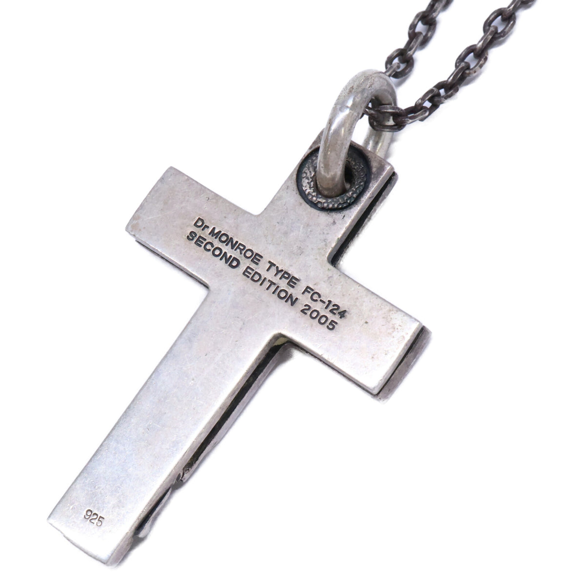 Dr.MONROE SV925 Message Cross Pendant Necklace Size ONE SIZE