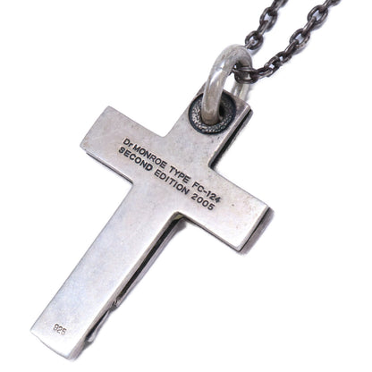 Dr.MONROE SV925 Message Cross Pendant Necklace Size ONE SIZE