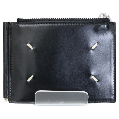 Maison Margiela S35UI0447 Money Clip Bi-fold Wallet Black