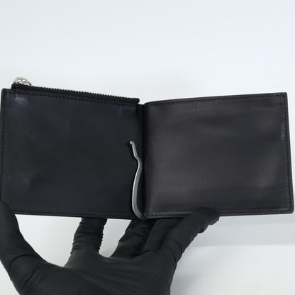Maison Margiela S35UI0447 Money Clip Bi-fold Wallet Black