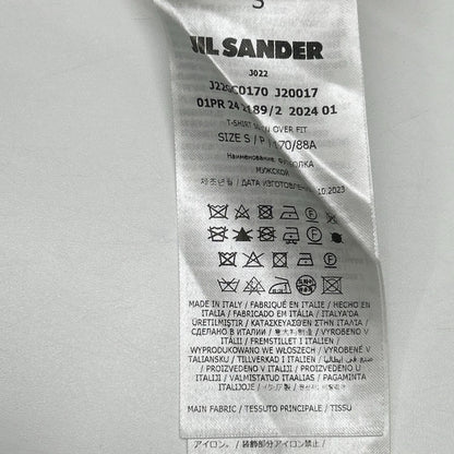 JILSANDER 24SS J22GC0170 White T-Shirt Size S