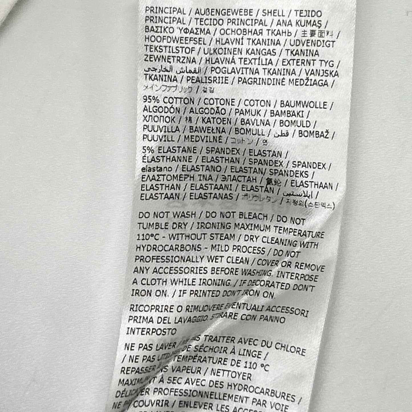 JILSANDER 24SS J22GC0170 White T-Shirt Size S