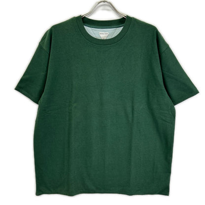 BOTTEGA VENETA 744998 Relaxed Fit Double Tee Green Size S