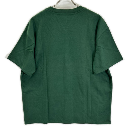 BOTTEGA VENETA 744998 Relaxed Fit Double Tee Green Size S