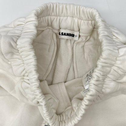 JIL SANDER+ White Cotton Hoodie Size S
