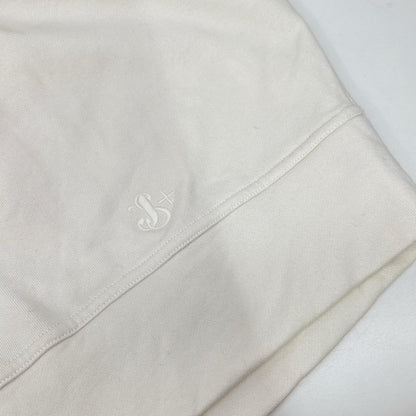 JIL SANDER+ White Cotton Hoodie Size S