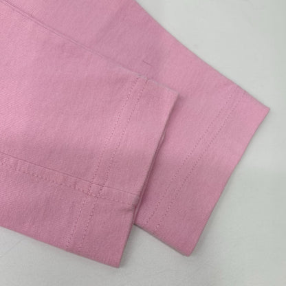 JACQUEMEUS Logo Long Sleeve T-Shirt Pink Size S