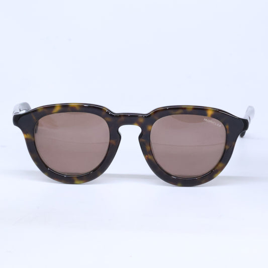 MONCLER ML0079-F Boston Shape Dark Havana Sunglasses Size 50X25 145
