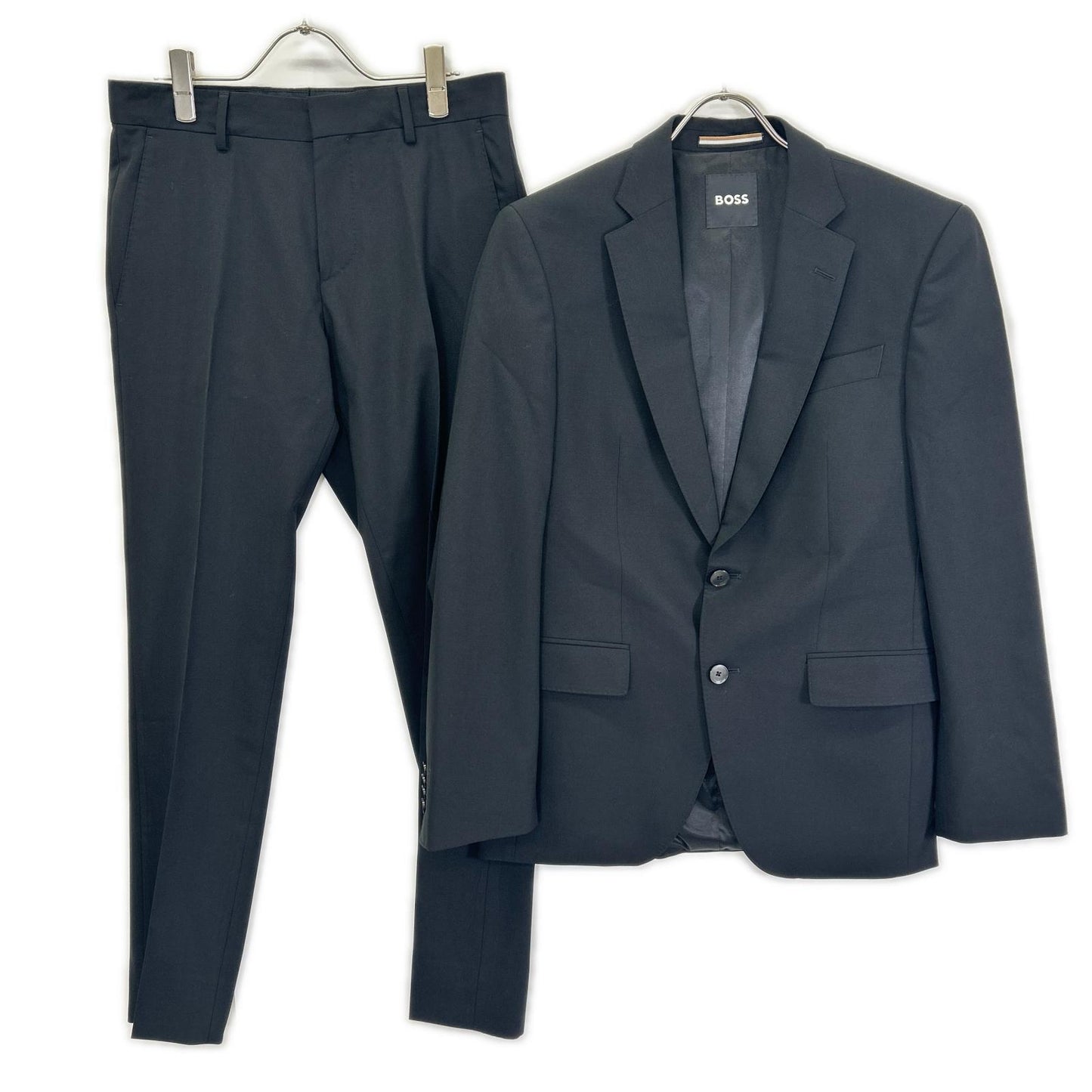BOSS 10231129 Wool Suit Set Black