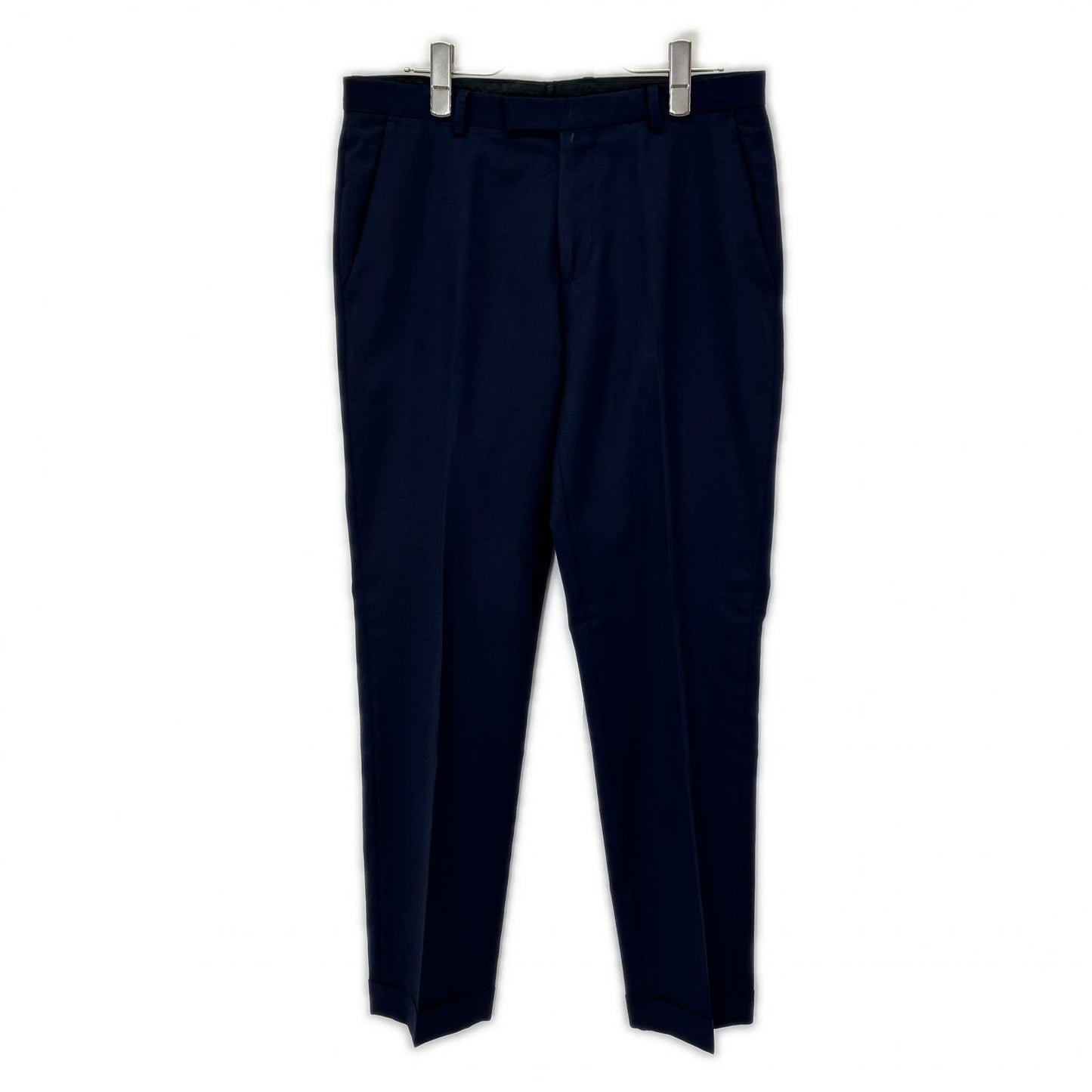 HUGOBOSS Navy Wool Suit Size 38R