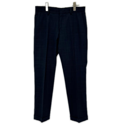 HUGOBOSS Navy Glen Check Wool Suit Size 40R