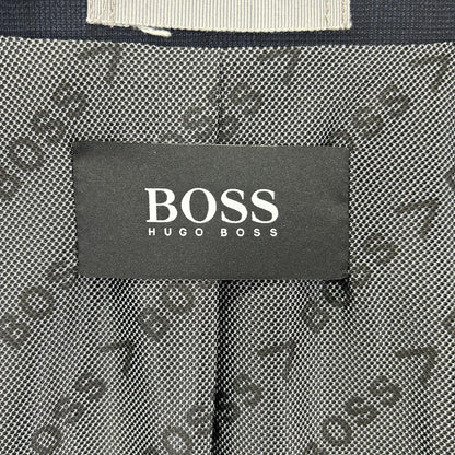 HUGOBOSS Navy Glen Check Wool Suit Size 40R